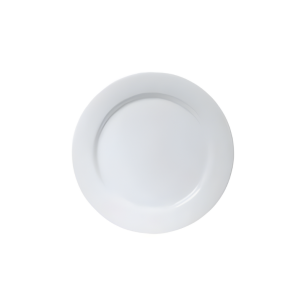 side plate white round 