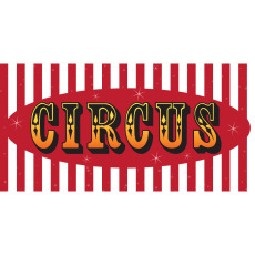 Themed Backdrops Large - Circus