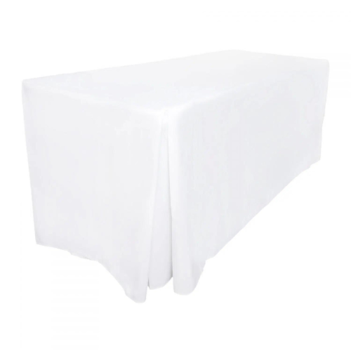 white table cloth