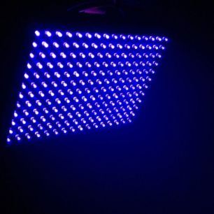 LED UV Panel close up bright uv