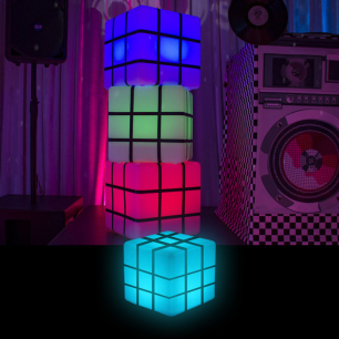 illuminated glow rubix rubes FGE RGB