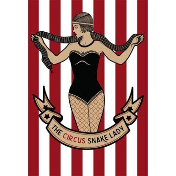 Circus Character - Snake Lady