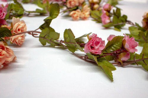 Rose Bud + Leaf Garland 8