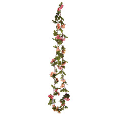 Rose Bud + Leaf Garland