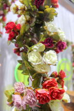 Rose Bud + Leaf Garland 3