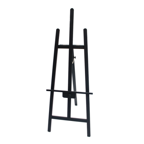 matte black easel