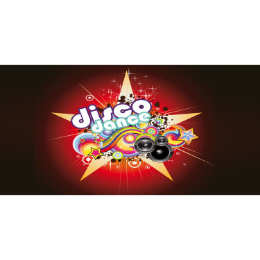 Themed Backdrops Large - Disco Dance