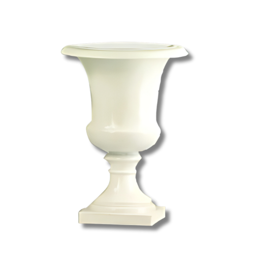 white urn