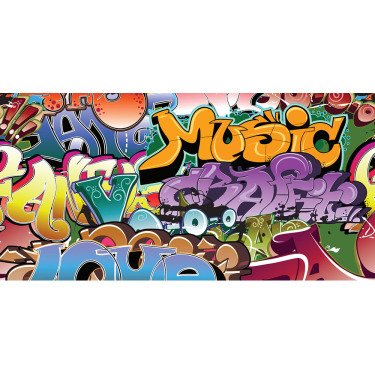 Themed Backdrops Large - Graffiti C