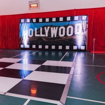 Themed Backdrops Large - Hollywood Hills 4