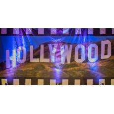 Themed Backdrops Large - Hollywood Hills