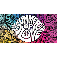 Themed Backdrops Large - Summer of Love