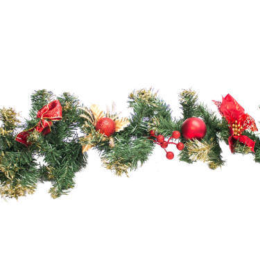 Christmas Garland - Red