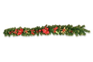 Christmas Garland - Red 3