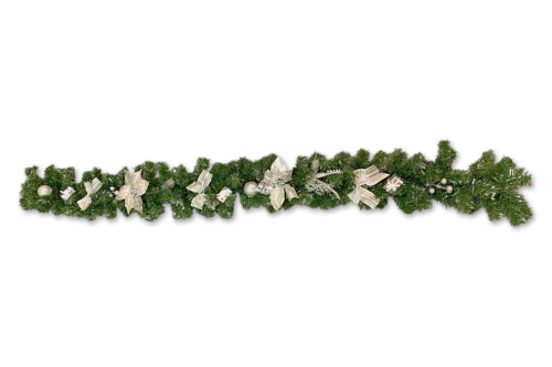 Christmas Garland - Silver 3