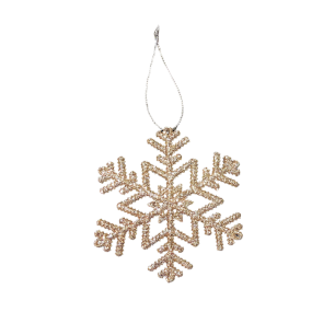 gold fern snowflake