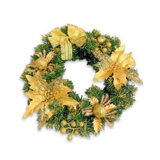 Christmas Wreath - Gold
