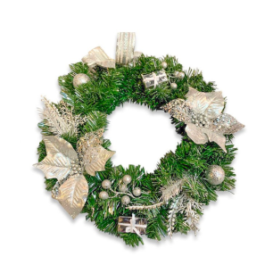 Christmas Wreath - Silver